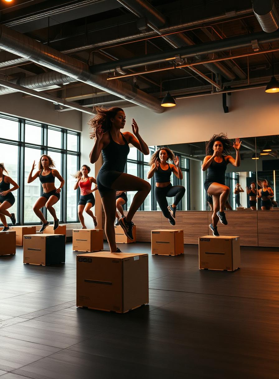 Group fitness class